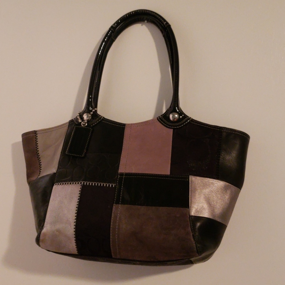 Patchwork Coach shoulder bag